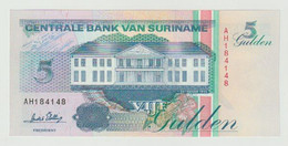 Banknote Suriname 5 Gulden 1996 UNC - Suriname