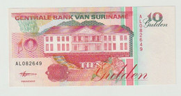 Banknote Suriname 10 Gulden 1998 UNC - Suriname