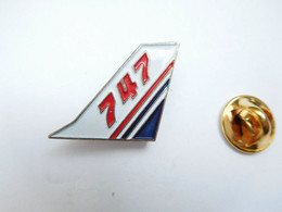 Beau Pin's Pins , Aviation , Avion  , Boeing 747 - Avions