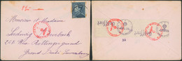 Guerre 40-45 - N°430 Sur Lettre Expédiée Uccle ? > Luxembourg (G.D.) + Censure - Weltkrieg 1939-45 (Briefe U. Dokumente)