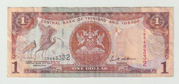 Used Banknote Central Bank Of Trinidad And Tobago 1 Dollar 2002 - Trindad & Tobago