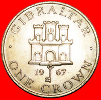 * KEY (1967-1970): GIBRALTAR ★ CROWN 1967! LOW START ★ NO RESERVE! - Gibraltar