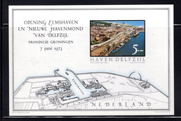 Nederland  Cindarella ** 1973 Opening Eemshaven Delfzijl Eröffnung Hafen " Eemshaven" Delfzijl - Ohne Zuordnung