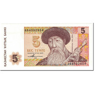 Billet, Kazakhstan, 5 Tenge, 1993, Undated (1993), KM:9a, NEUF - Kazakhstán