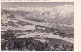 A13581- PANORAMA AERIAL VIEW THE ALPS MOUNTAINS WINTER SNOW VIEW  SOLDEN TIROL AUSTRIA  POSTCARD - Sölden