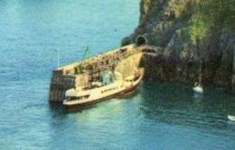 La Maseline Harbour,Sark-(as Seen From The Cliffs)-c1970-Sark-Guernsey Steamer In Harbour (Gsy Press/T.W.Dennis-S6) - Sark