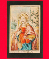 Santino - Riproduzione - Figurina - 171 - Santa Petronilla, Vergine Romana Del I Sec. - Santini