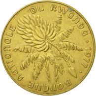 Monnaie, Rwanda, 20 Francs, 1977, Paris, TTB, Laiton, KM:15 - Rwanda