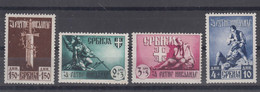 Germany Occupation Of Serbia - Serbien 1943 Mi#86-89 Mint Never Hinged, Minor Gum Disturbance - Besetzungen 1938-45