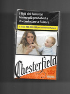 Tabacco Pacchetto Di Sigarette Italia - Chesterfield Original Da 20 Pezzi N. 1 - (vuoto) Tobacco-Tabac-Tabak-Tabaco - Etuis à Cigarettes Vides