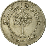 Monnaie, Bahrain, 100 Fils, 1965/AH1385, TTB, Copper-nickel, KM:6 - Bahrain