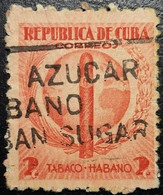 CUBA 1939 Havana Tobacco Industry - Usati