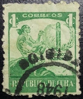 CUBA 1939 Havana Tobacco Industry - Used Stamps