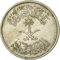 Monnaie, Saudi Arabia, UNITED KINGDOMS, 10 Halala, 2 Ghirsh, 1972/AH1392, TTB - Saoedi-Arabië
