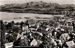 Konstanz Mit Kreuzlingen Und Säntis (3579) * 1955 - Kreuzlingen