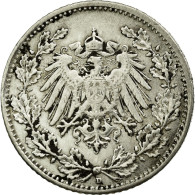 Monnaie, GERMANY - EMPIRE, 1/2 Mark, 1915, Munich, TTB, Argent, KM:17 - 1/2 Mark