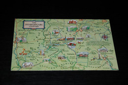 31057-                      THE SHAKESPEARE COUNTRY / MAP - Landkarten