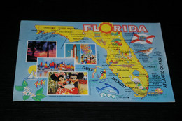 31060-                      USA, FLORIDA / MAP - Cartes Géographiques