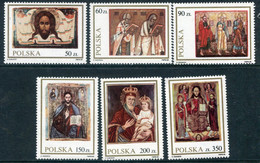 POLAND 1989 Ikons MNH / **.  Michel 3247-52 - Nuevos