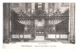 CPA 80 SOMME Saint Riquier Eglise De Saint Riquier Le Choeur Unused - Saint Riquier