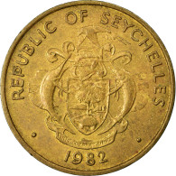 Monnaie, Seychelles, 10 Cents, 1982, British Royal Mint, TTB, Laiton, KM:48.1 - Seychellen