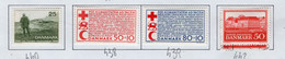 1965/1966 -  DANIMARCA - DENMARK - Mi. Nr. 440+438+439+442x2 - LH/USED -  (Z0304..38) - Otros & Sin Clasificación