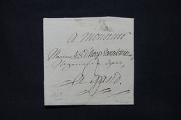 BELGIQUE - Lettre Pour Gand En 1809 - L 103980 - 1794-1814 (French Period)