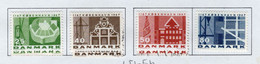 1967 -  DANIMARCA - DENMARK - Mi. Nr. 451-454x2 - LH/Used -  (Z0304..38) - Other & Unclassified