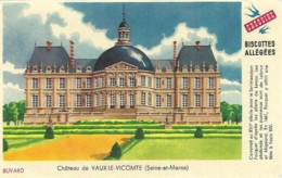 Buvard - Grégoire Biscottes Allégées :  Château De Vaux-le-Vicomte - Biscottes