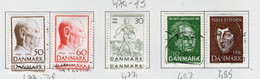 1969 -  DANIMARCA - DENMARK - Mi. Nr. 477/478x2+474x2+482+485 - LH/Used -  (Z0304..39) - Altri & Non Classificati