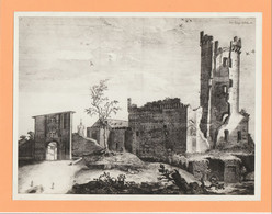 FOTO 169 - MONZA (MI) - Castello Da Tempo Demolito - Foto Da Antica Stampa Originale - Vedere Descrizione - - Lieux
