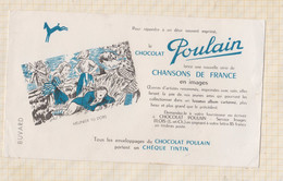 21/308 Buvard CHOCOLATS POULAIN MEUNIER TU DORS - Cocoa & Chocolat