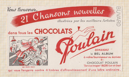 21/310 Buvard CHOCOLATS POULAIN Ma Petite Folie - Cocoa & Chocolat