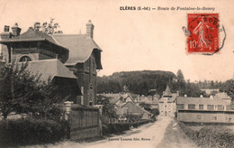 Clères (Seine-Inférieure) Route De Fontaine-le-Bourg - Edition Antoine Lazarus - Carte De 1913 - Clères