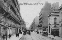 PARIS - La Rue De La Boëtie - Voitures - Animé - Arrondissement: 08
