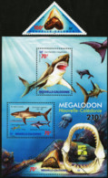 NEW CALEDONIA 1999 Megalodon Tooth Sharks Fish Fishes Marine Life Animals Fauna MNH - Other