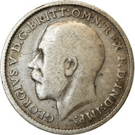 Monnaie, Grande-Bretagne, George V, 3 Pence, 1912, TTB, Argent, KM:813 - F. 3 Pence