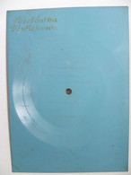 45 Rpm Polish Flexi Card / Rolling Stones Get Off My Cloud /  The Hollies  Look Through Any Window" / Very Rare - Formats Spéciaux