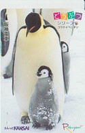 BIRDS - JAPAN - H1985 - Pinguins - PREPAID - Pinguine