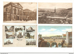 FOUR POSTCARDS OF BATH SOMERSET - Bath