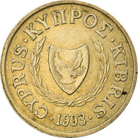 Monnaie, Chypre, 10 Cents, 1993, TTB, Nickel-brass, KM:56.3 - Cyprus