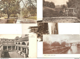 5 FIVE  POSTCARDS OF BATH SOMERSET - Bath