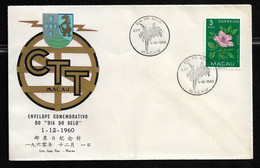 MACAU COVER - 1960 STAMP DAY - MACAU - DIA DO SELO (STB10-533) - Briefe U. Dokumente