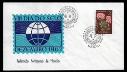 MACAU COVER - 1962 STAMP DAY - MACAU - DIA DO SELO (STB10-540) - Briefe U. Dokumente