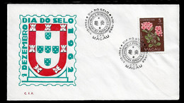 MACAU COVER - 1962 STAMP DAY - MACAU - DIA DO SELO (STB10-545) - Lettres & Documents