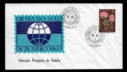 MACAU COVER - 1962 STAMP DAY - MACAU - DIA DO SELO (STB10-546) - Covers & Documents