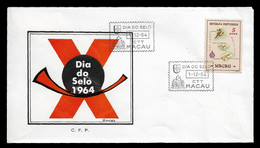 MACAU COVER - 1964 STAMP DAY - MACAU - DIA DO SELO (STB10-548) - Cartas & Documentos