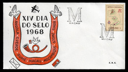 MACAU COVER - 1968 STAMP DAY - MACAU - DIA DO SELO (STB10-553) - Covers & Documents