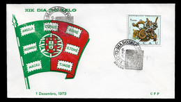 MACAU COVER - 1973 STAMP DAY - MACAU - DIA DO SELO (STB10-563) - Briefe U. Dokumente