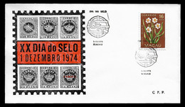 MACAU COVER - 1974 STAMP DAY - MACAU - DIA DO SELO (STB10-566) - Brieven En Documenten